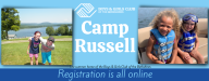 CAMP RUSSELL REGISTRATION IS OPEN! 