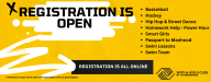 REGISTRATION IS OPEN